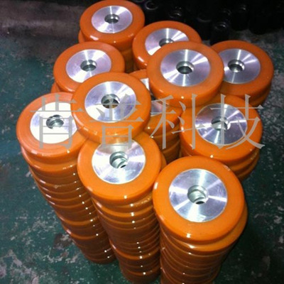 聚氨酯CPU包膠輪 彈性體腳輪 導輪 傳輸輪 工業設備輪 耐磨 抗壓
